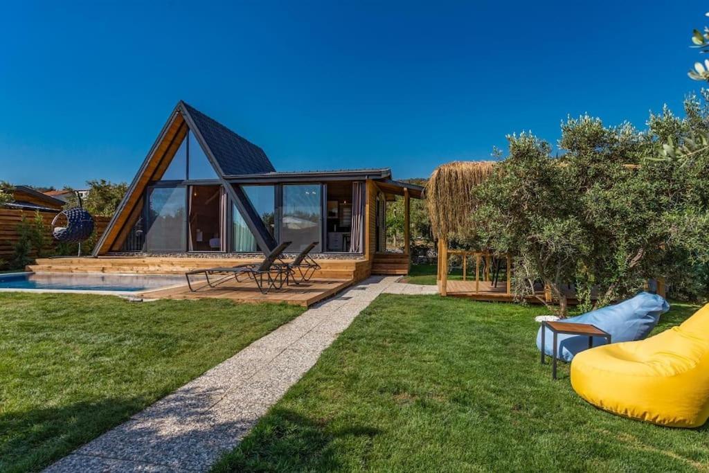 Villa Zeytin Havuzlu Jakuzili フェティエ エクステリア 写真